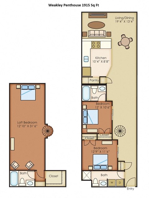 500 East Third Street 1-3 Beds Apartment for Rent - Photo Gallery 36